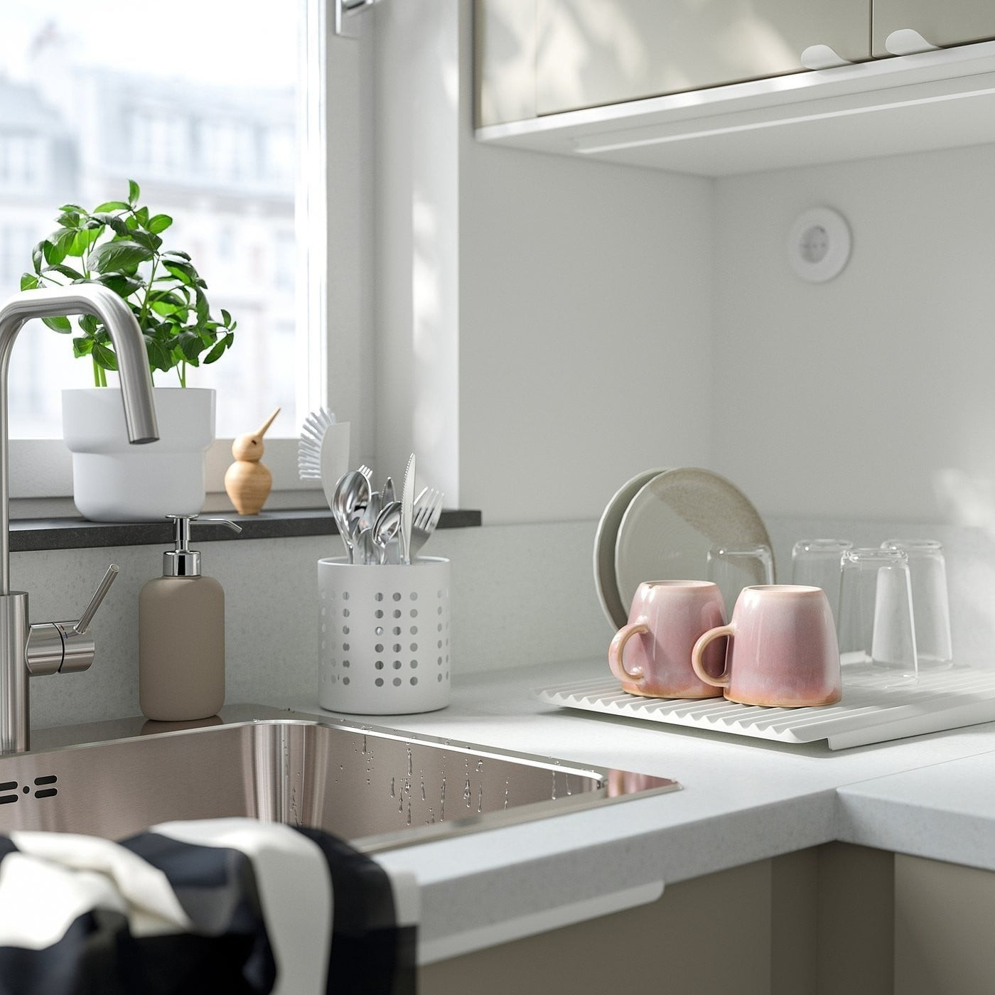 Подставка для кухонных приборов Ikea Ordning 206.058.81 (белый) — фото 5