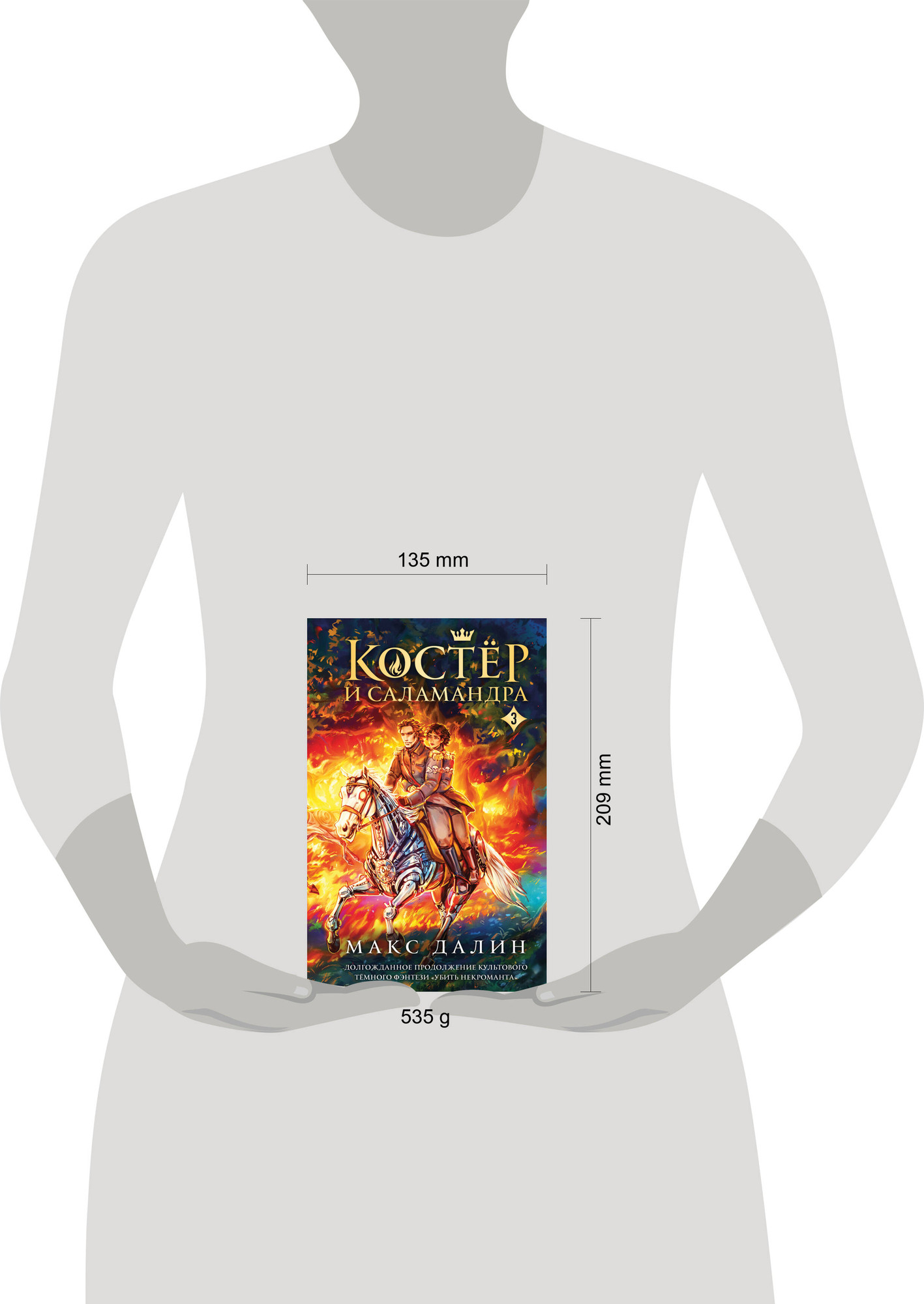 Художественная книга Эксмо Костер и Саламандра. Книга 3 (9785042113864 Далин М.) — фото 4