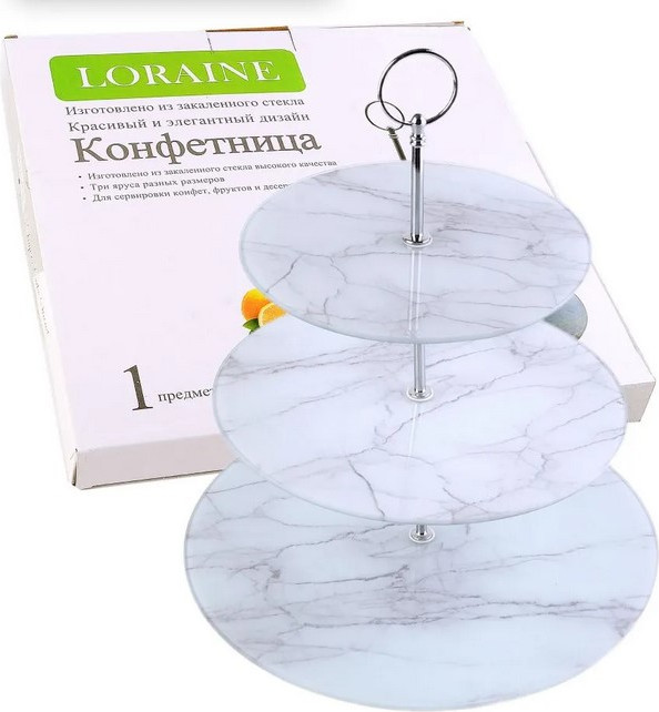 Конфетница Loraine 31502 — фото 2