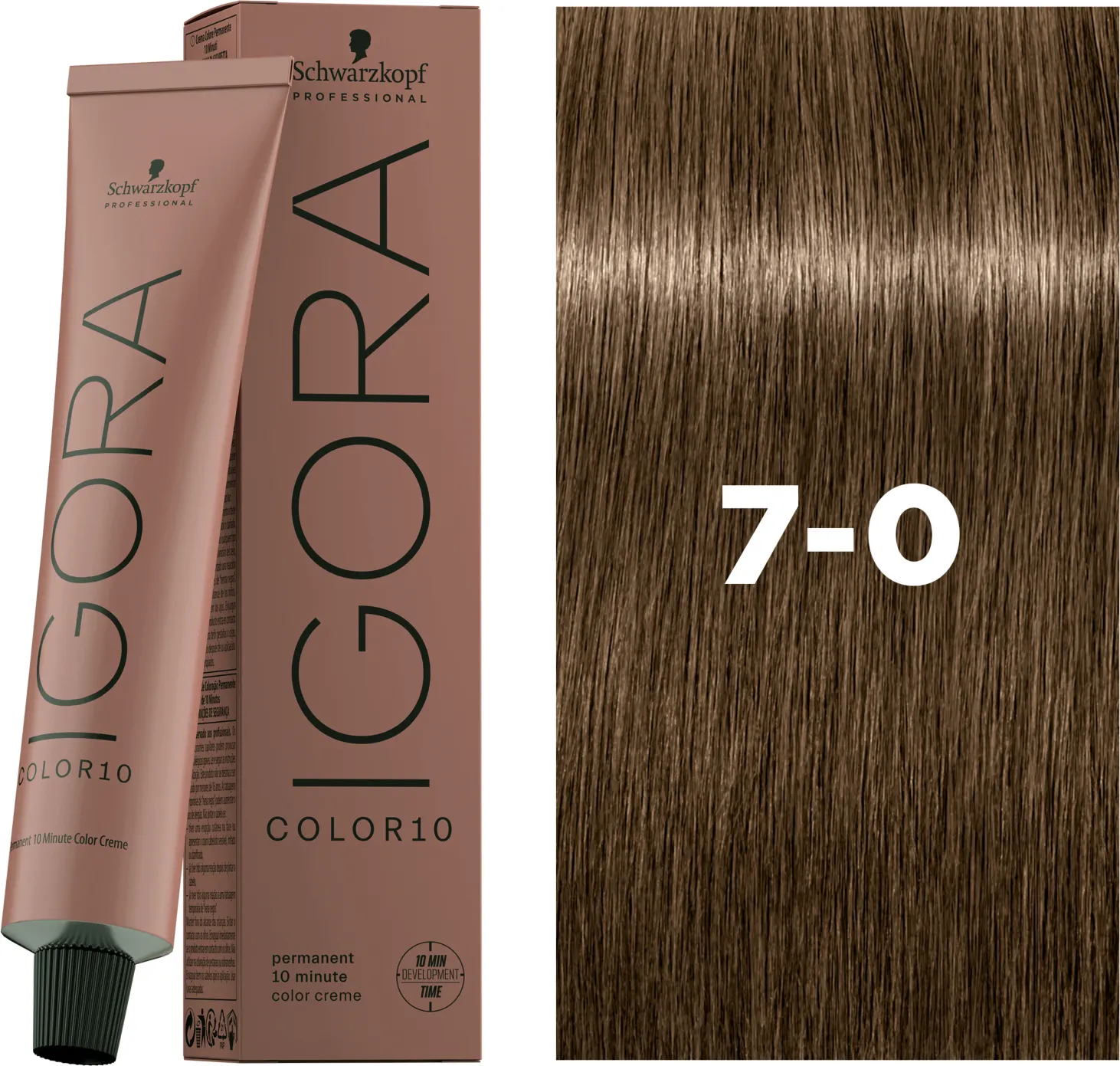 Крем-краска для волос Schwarzkopf Professional Igora Royal Color10 тон 7-0 (60мл)