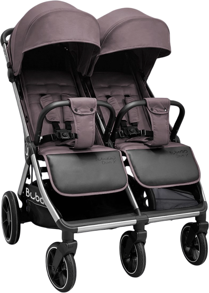 Детская прогулочная коляска Bubago Duo X / BG 194-4 (Moon Biege)