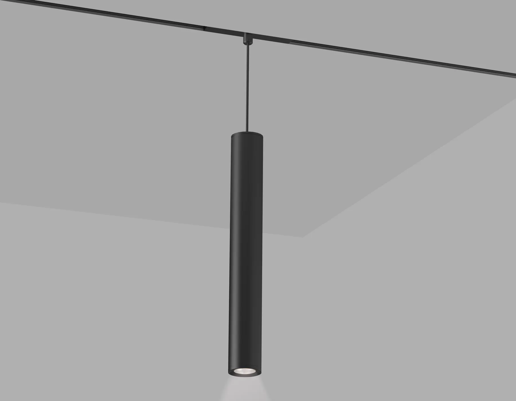 Трековый светильник Ambrella GL4525 BK (черный)