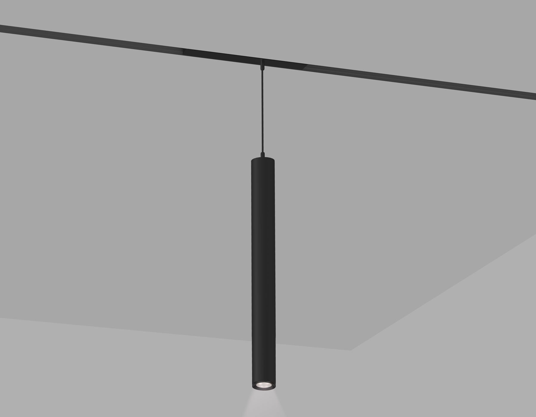Трековый светильник Ambrella GL8120 BK (черный)