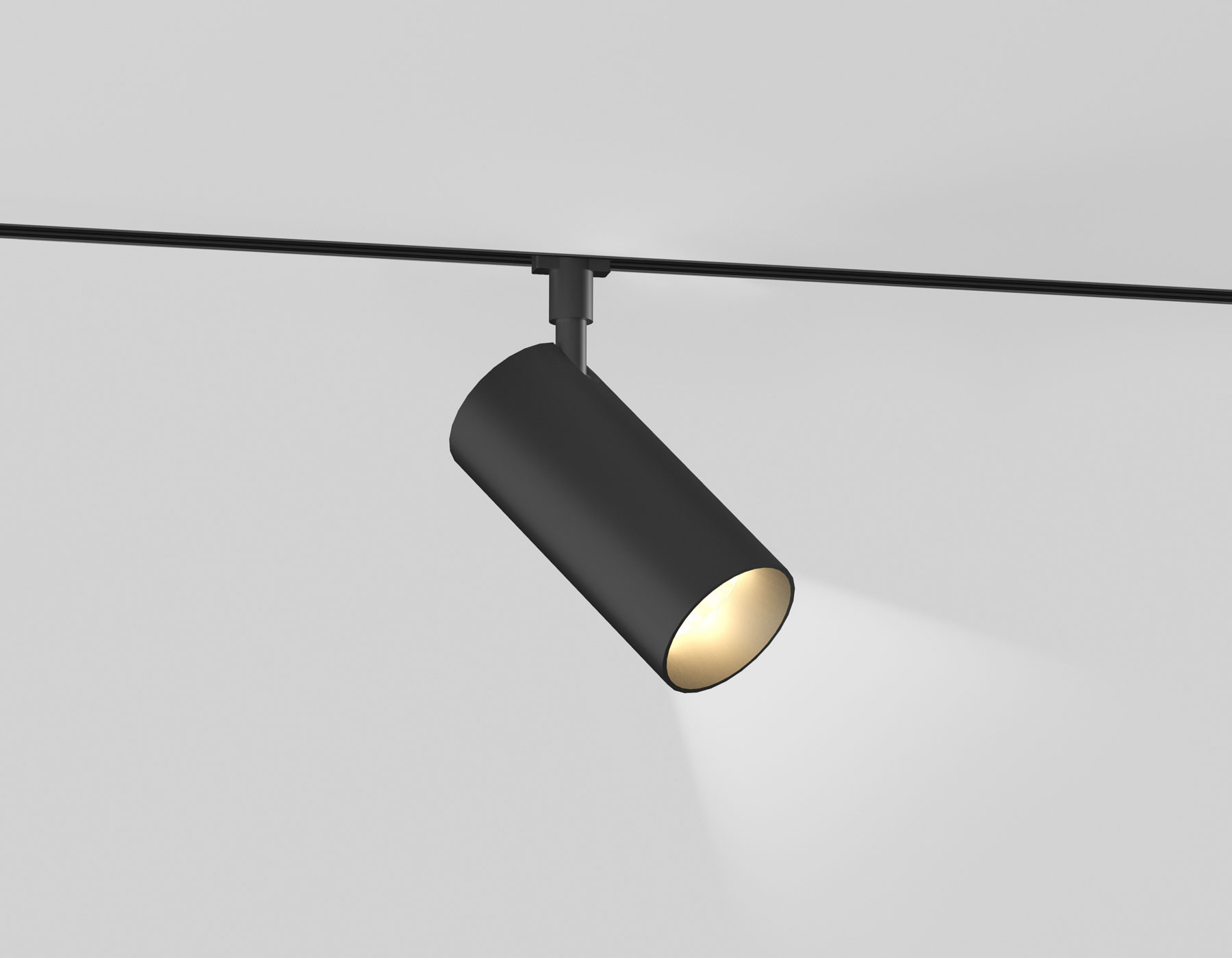 Трековый светильник Ambrella GL2310 BK (черный)