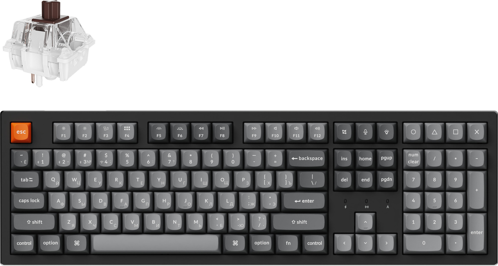 Клавиатура Keychron K10 Max / K10M-H3-RU
