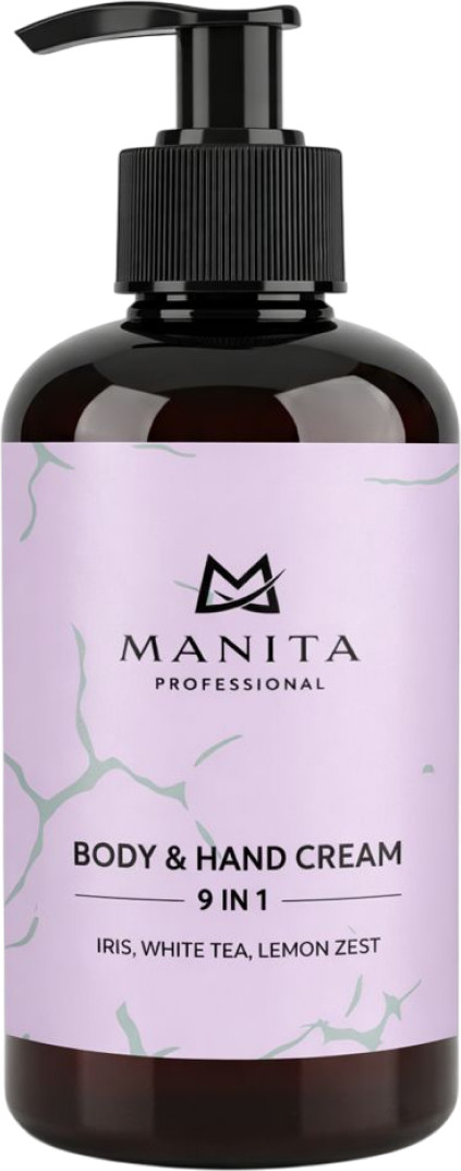 Крем для тела Manita Professional Iris, White Tea, Lemon Zest (300мл)