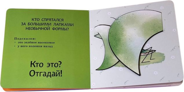 Развивающая книга Эксмо Интерактивные загадки. Кто здесь прячется? твердая обложка (улитка) — фото 4