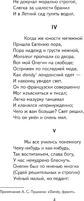 Художественная книга Эксмо Евгений Онегин, твердая обложка (Пушкин Александр) — фото 5