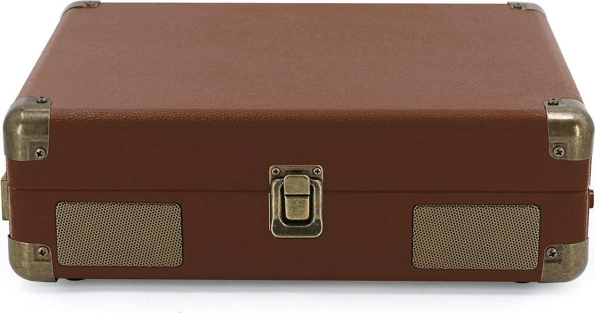Проигрыватель виниловых пластинок Ritmix LP-100 / 80004595 (Brown Leather) — фото 4