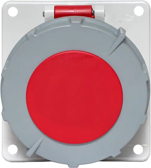 Розетка силовая КС YHT 4252 3Р+РЕ+N 32А 380В IP67 / 74312 — фото 3