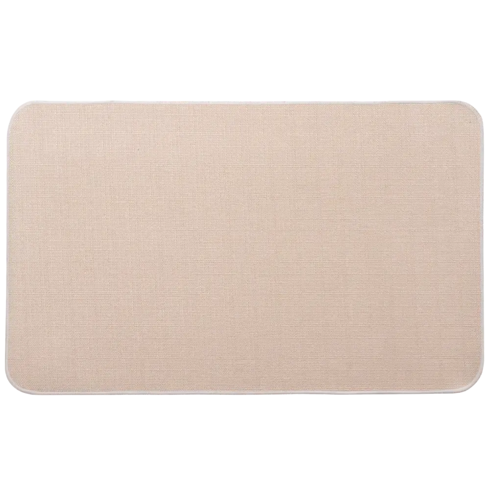 Коврик для ванной SWENSA Canva 50x80см / SWM-4011-BG-B (бежевый)
