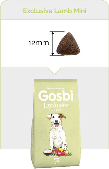 Сухой корм для собак Gosbi Exclusive Lamb Mini (500г) — фото 2