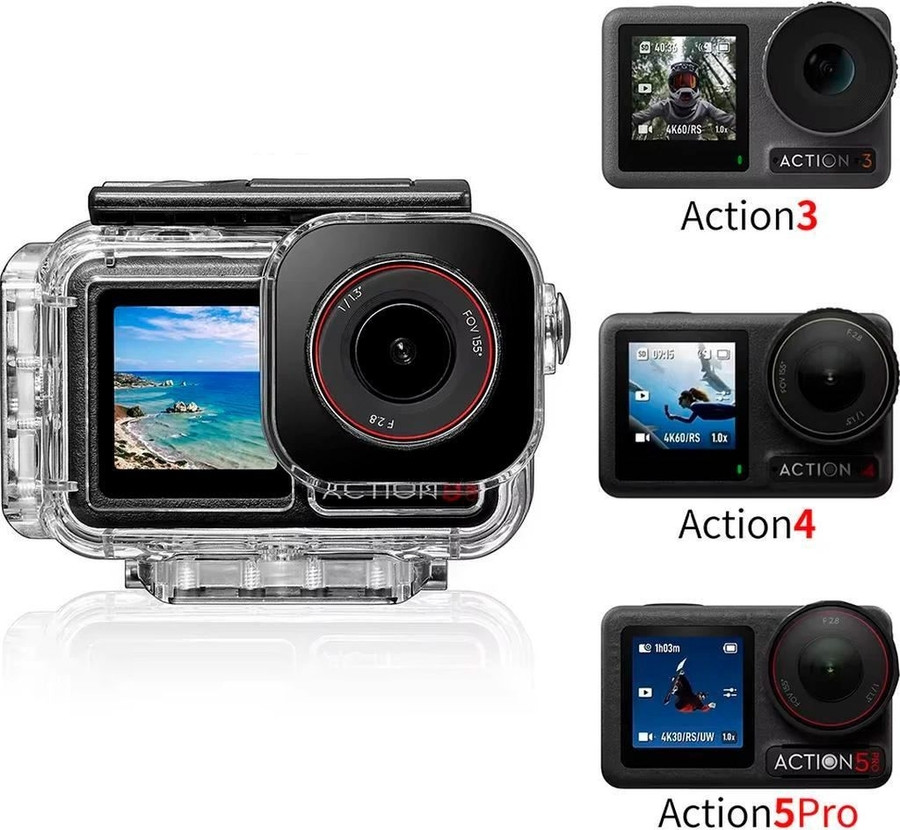 Защитный бокс для камеры Zarrumi WP-D5 для DJI Osmo Action 5 Pro/4/3 — фото 4