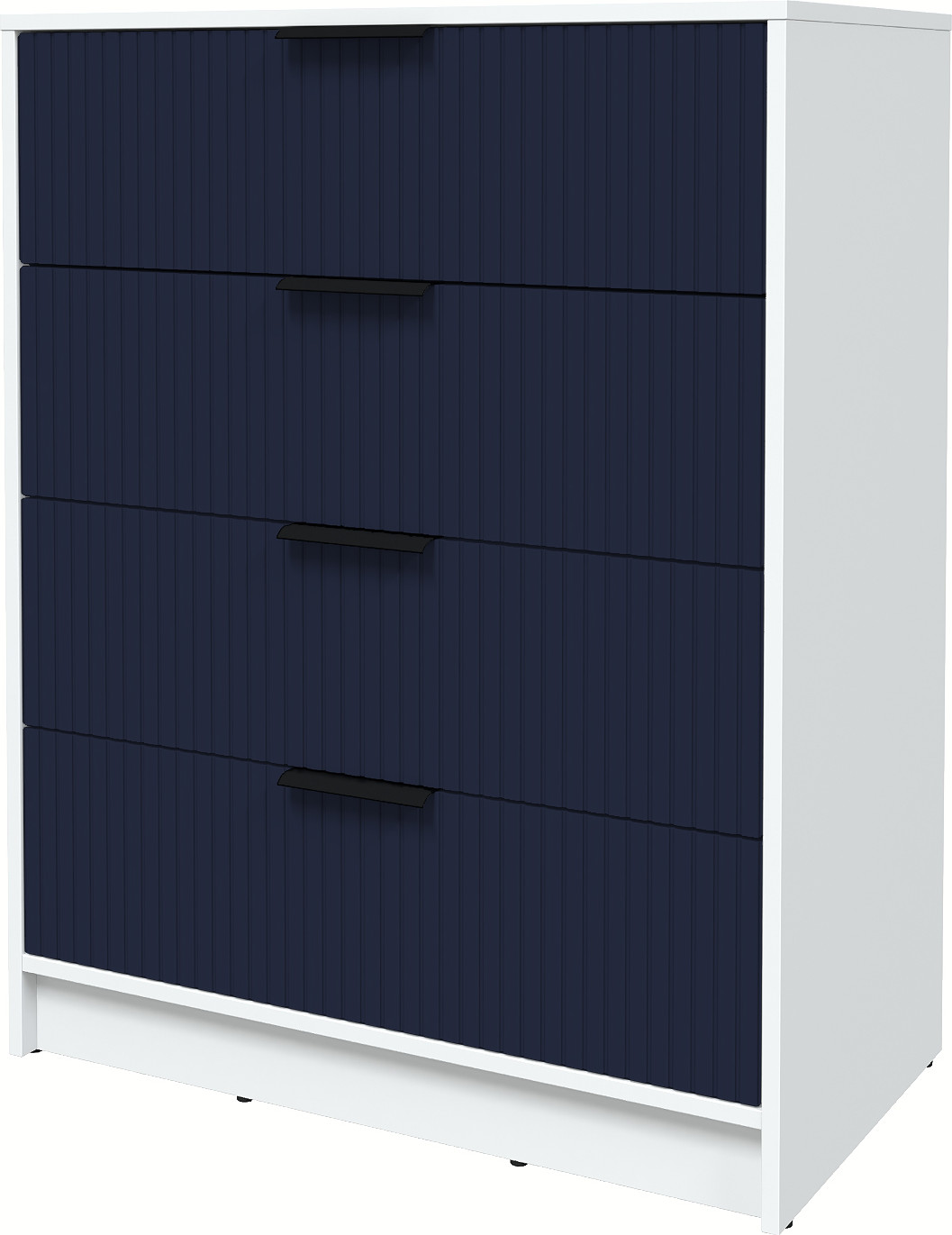Комод Interline Концепт Лайн КТ-К80 (белый платинум/индиго) — фото 2