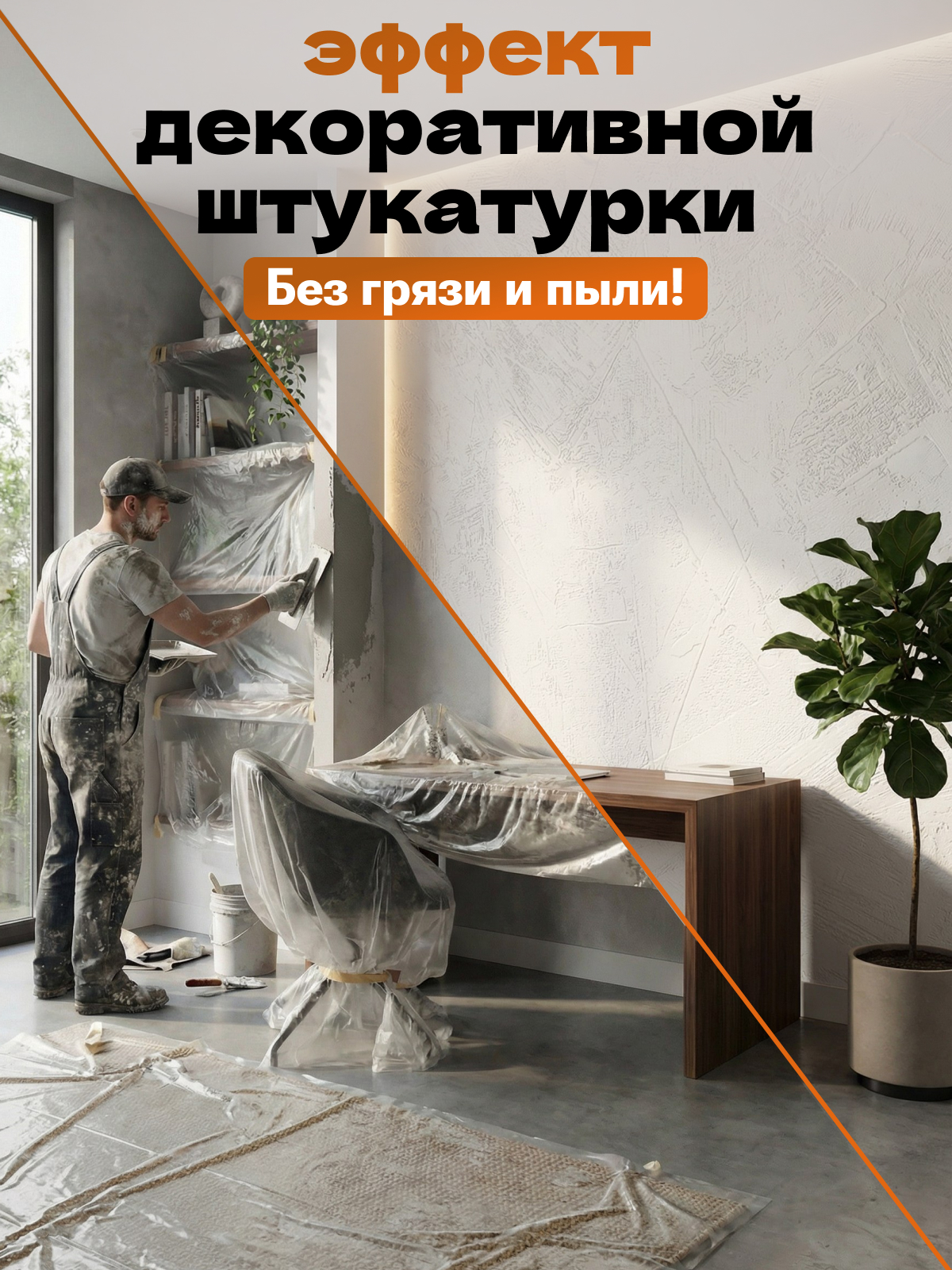 Панель ПВХ Самоклейкин Самоклеящаяся SC-V-004 (60x280) — фото 3