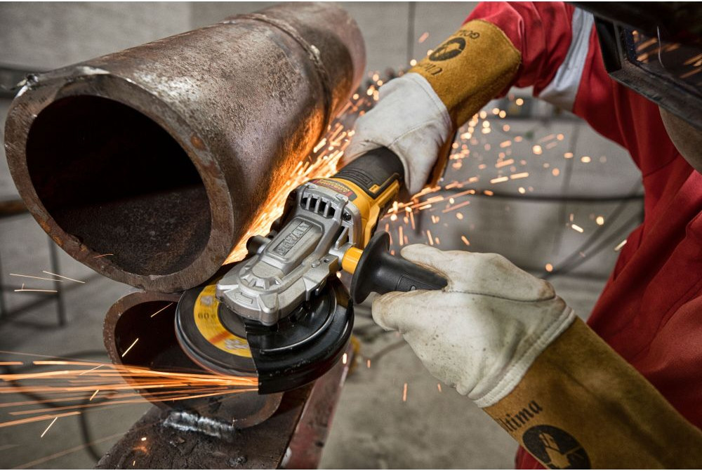 Профессиональная угловая шлифмашина DeWalt DCG413FB — фото 4