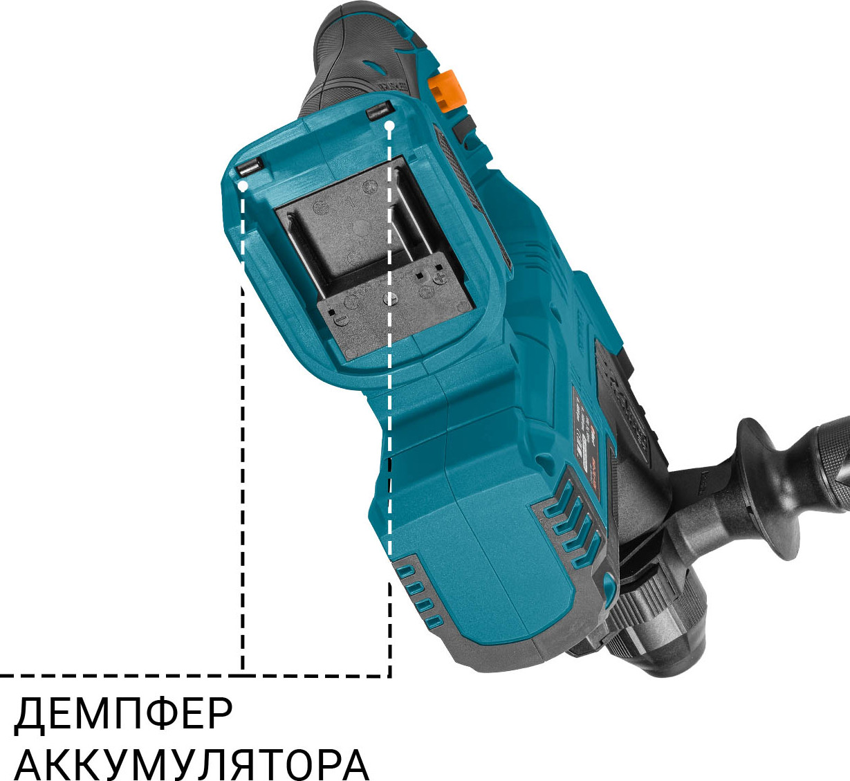 Перфоратор Bort BHD-21Li-XDK (93413472) — фото 6