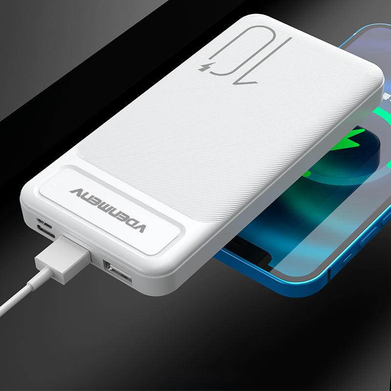 Портативное зарядное устройство VDENMENV DP10 20000mAh (белый) — фото 2
