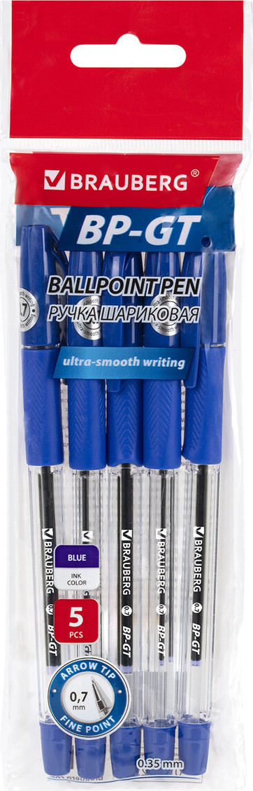 Набор шариковых ручек Brauberg BP-GT 144509 (5шт)
