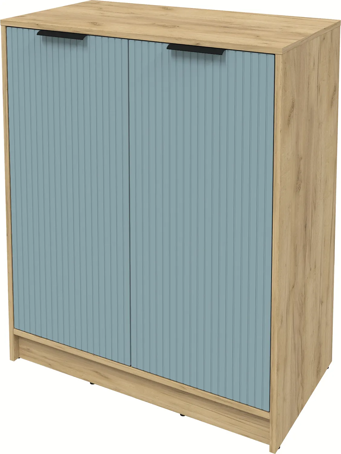 Тумба Interline Концепт Лайн КТ-Т84 (дуб золотой/океан) — фото 3