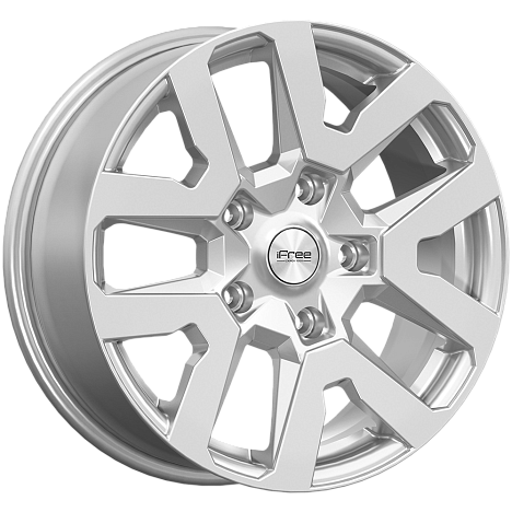 Литой диск iFree Трикстер 17x7" 5x139.7мм DIA 98мм ET 40мм Сильвер