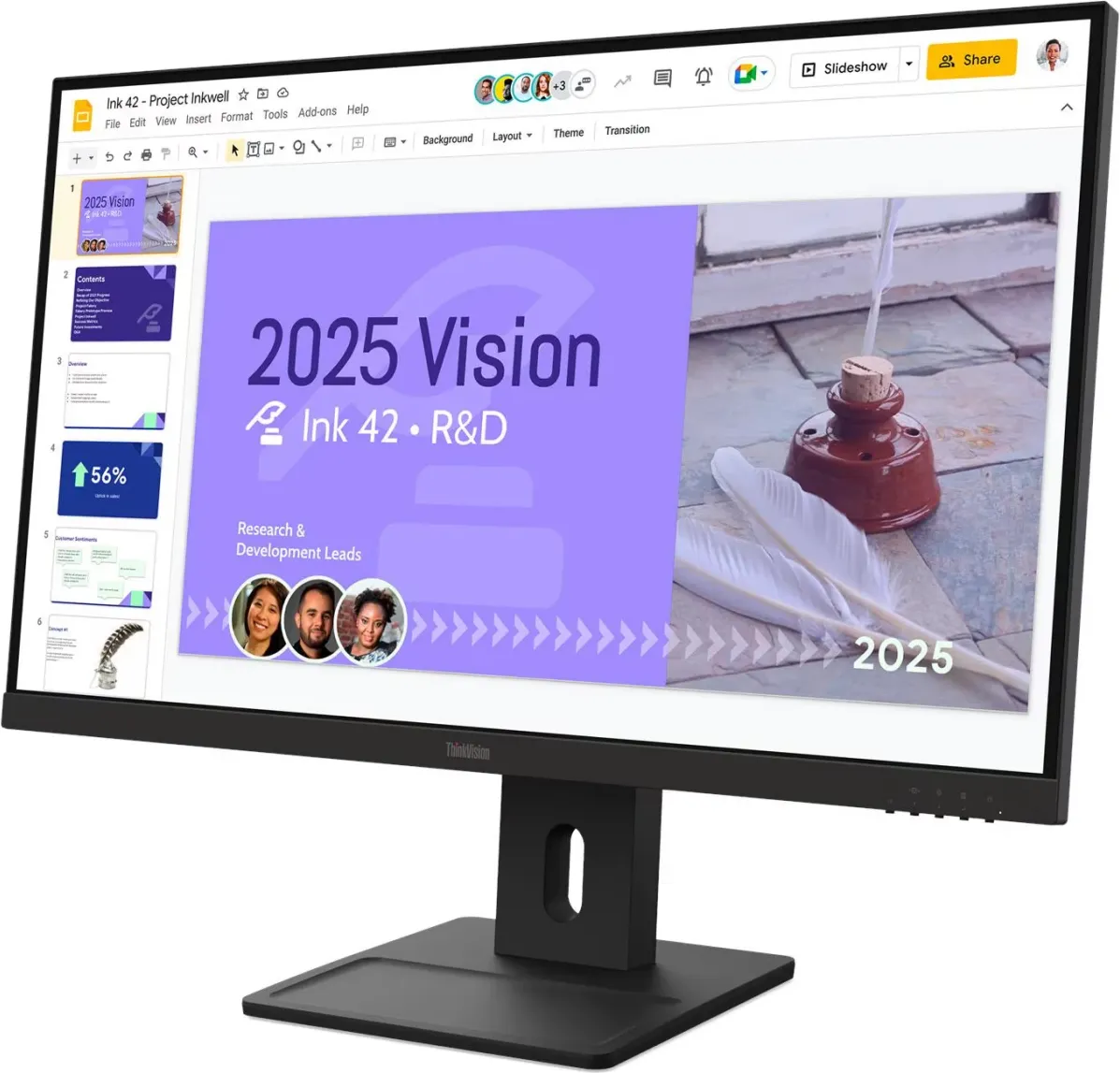 Монитор Lenovo E27q-40 (64BDGAS4CB) — фото 4