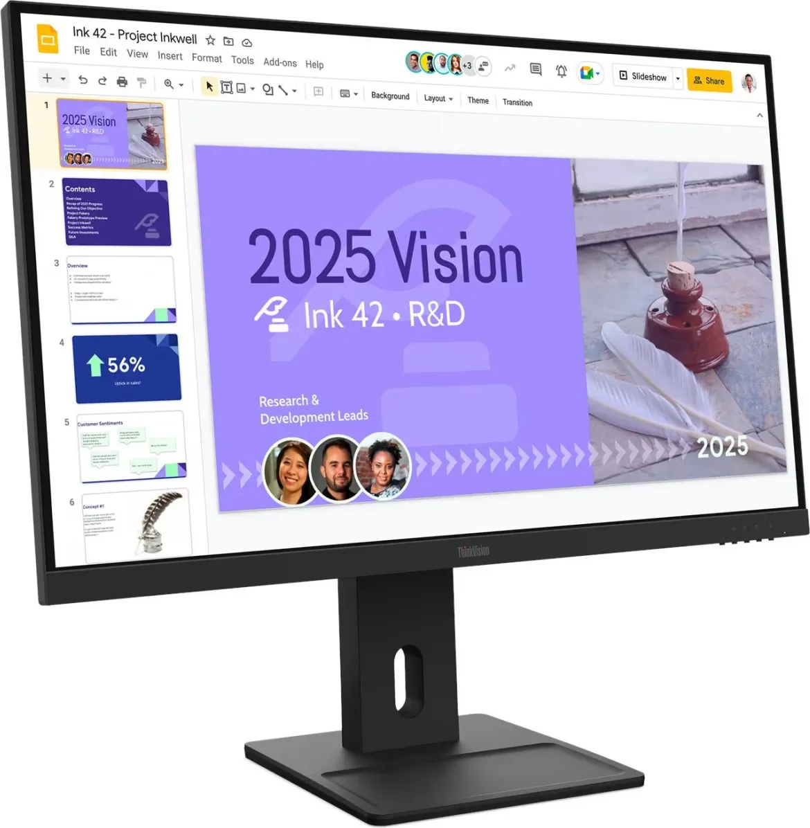 Монитор Lenovo E27q-40 (64BDGAS4CB) — фото 3