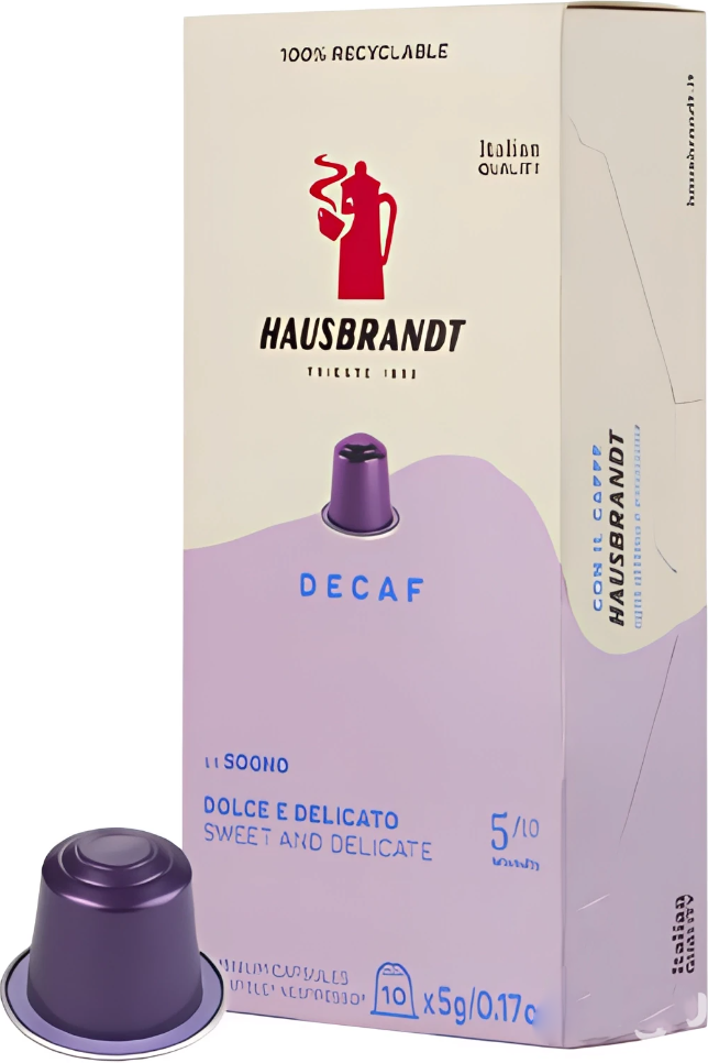 Кофе в капсулах Hausbrandt Decaf (10шт)