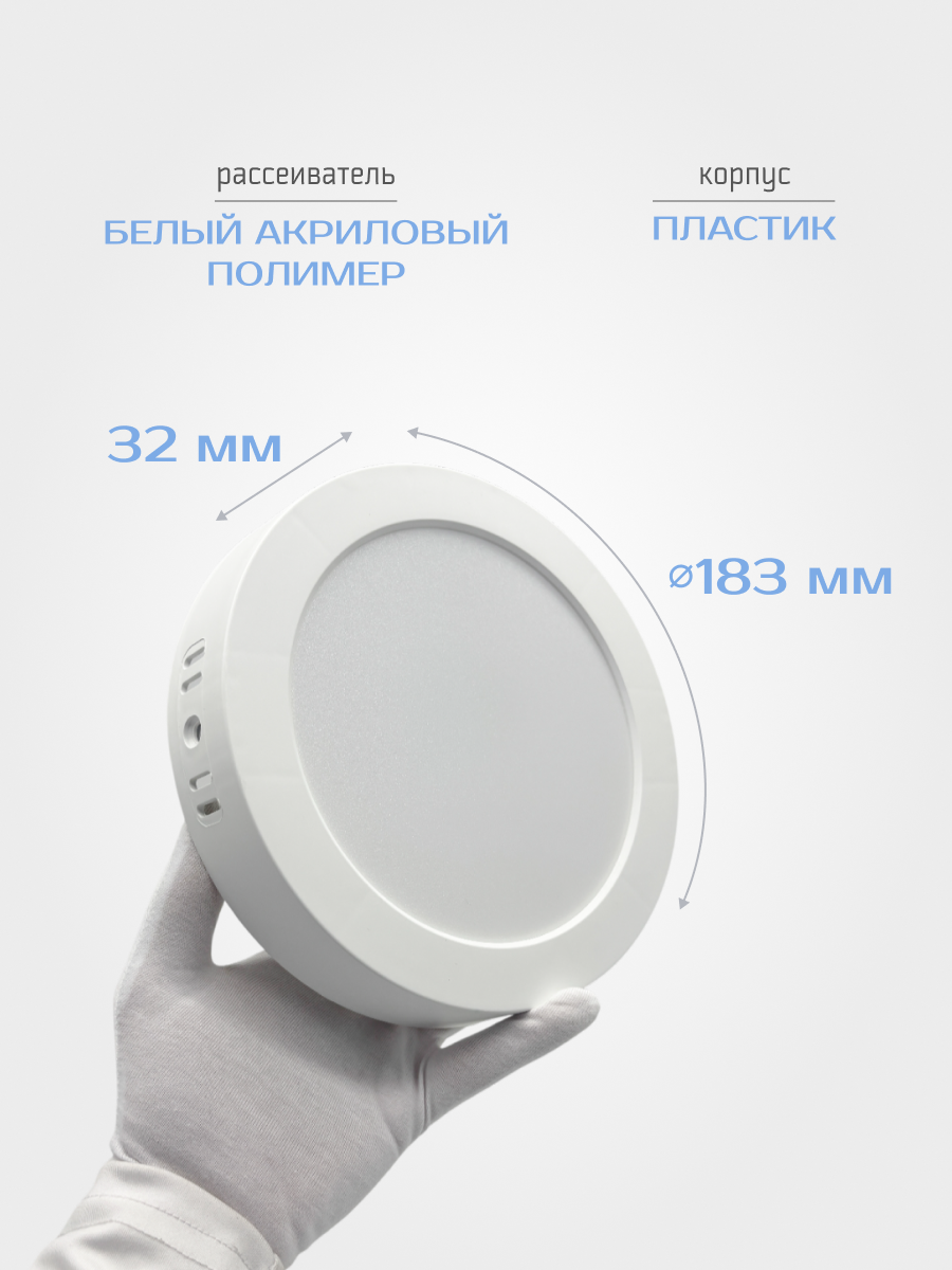 Комплект потолочных светильников Truenergy 1010503 (3шт) — фото 2