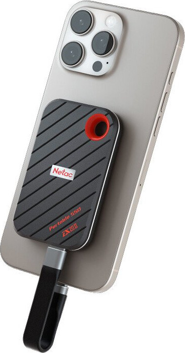 Внешний жесткий диск Netac ZX20 II 2TB (NT01ZX20II-2T0-32BK) — фото 4