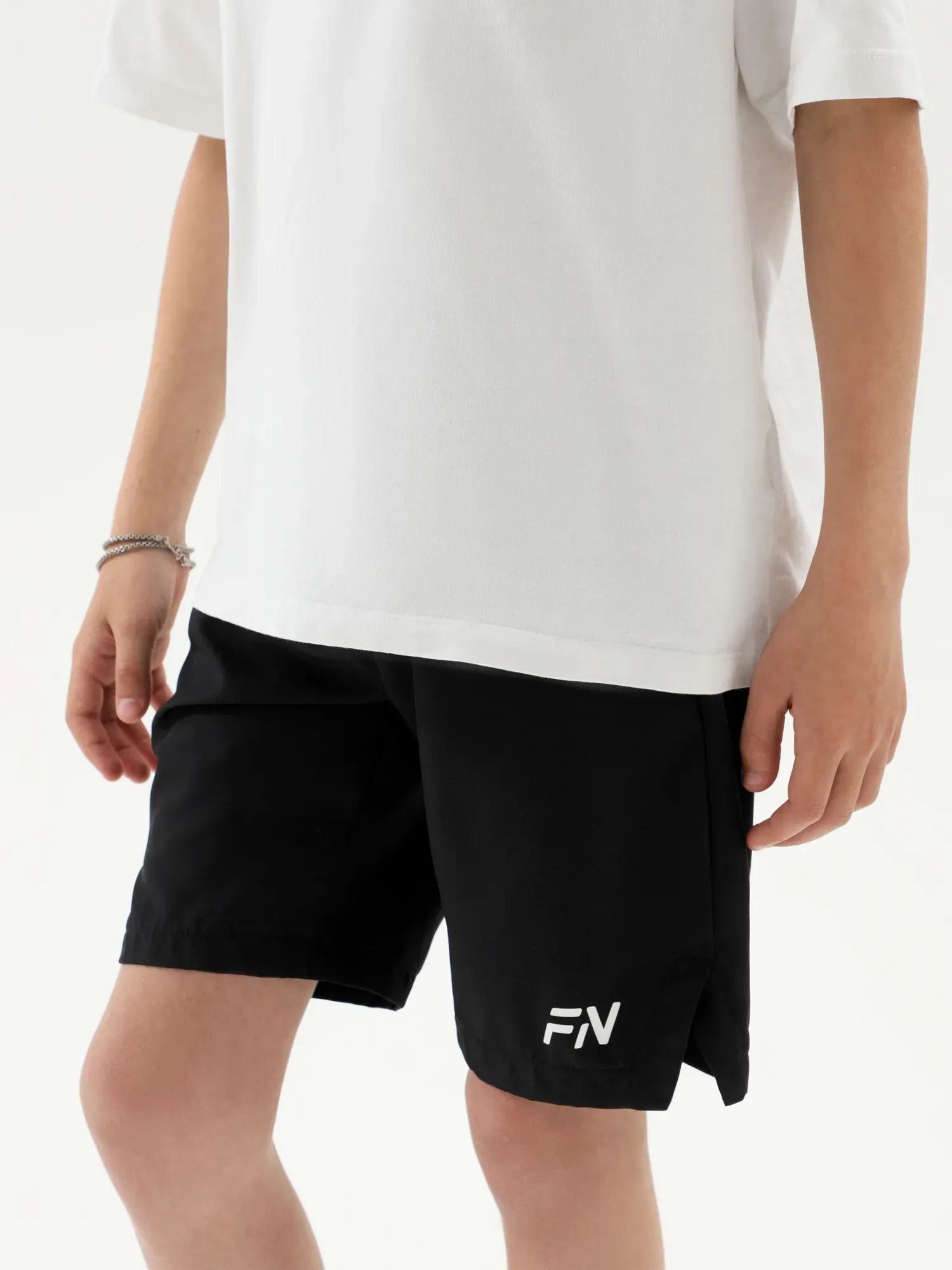 Шорты спортивные детские FN Universal Kid / KFN4151001-000 (р.110, черный) — фото 4