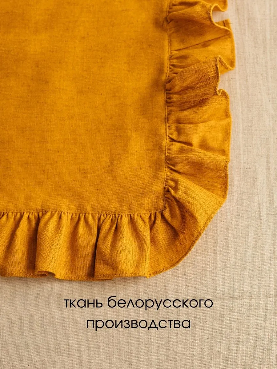 Сервировочная салфетка ОМурМебель 40x45см (2шт, горчичный) — фото 3