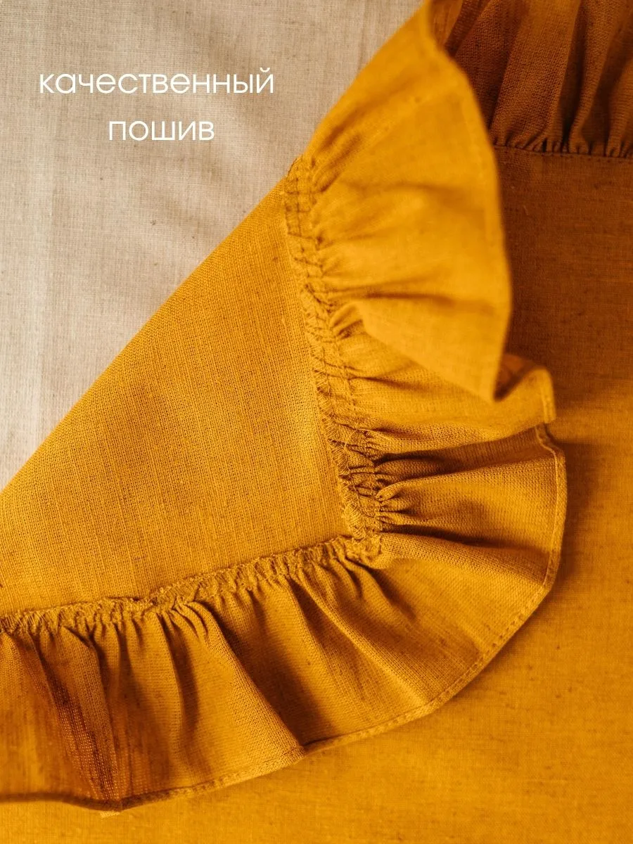 Сервировочная салфетка ОМурМебель 40x45см (2шт, горчичный) — фото 4