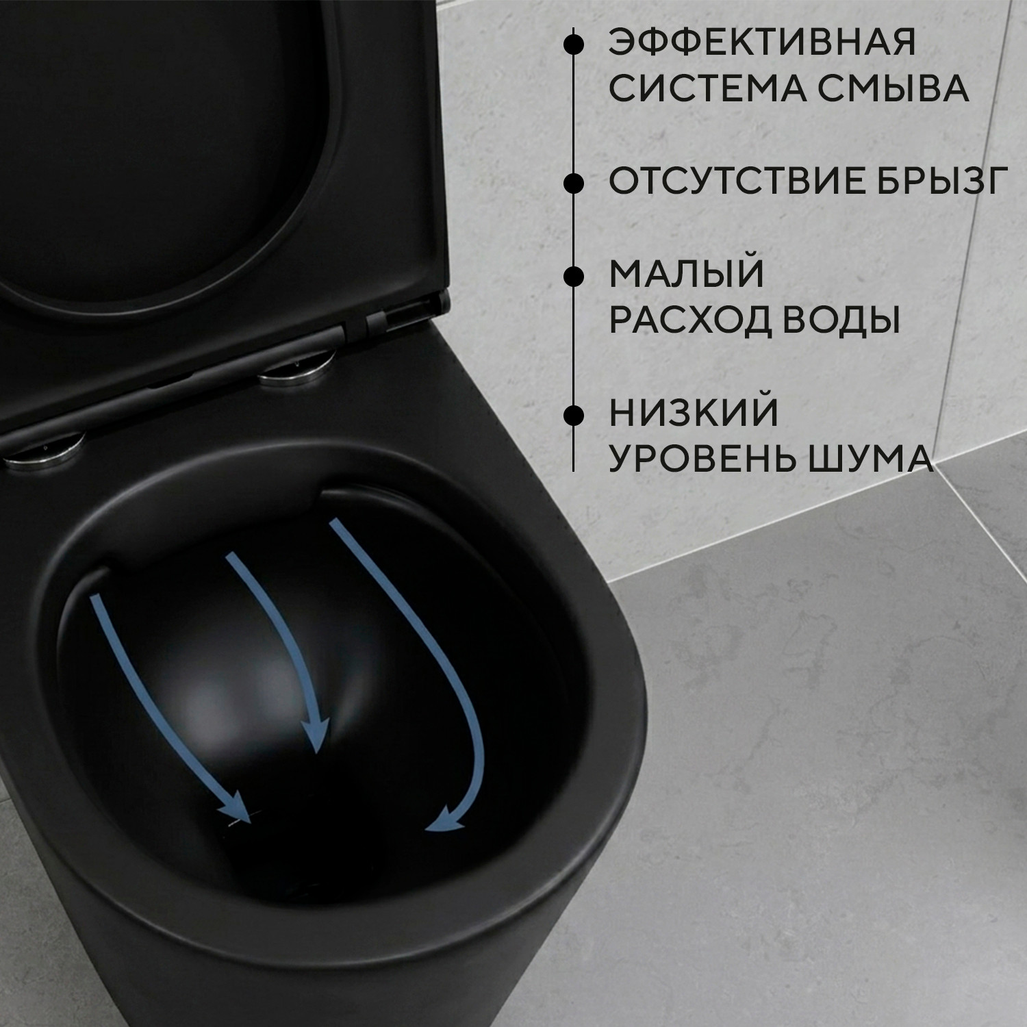 Унитаз подвесной с инсталляцией Lauter Longer 2110822B + 21901001 (кнопка 219702F, белый) — фото 4