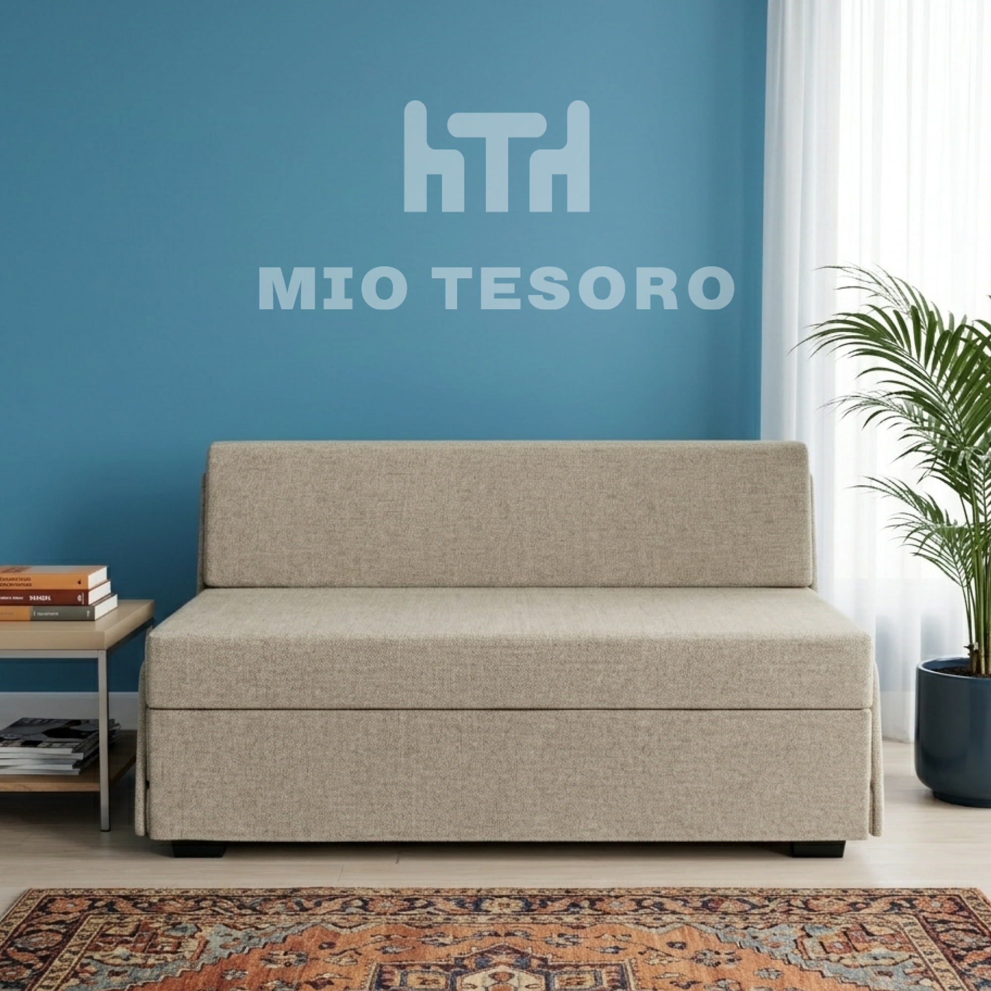 Диван Mio Tesoro Такка SB2 (Kunso Beige) — фото 5