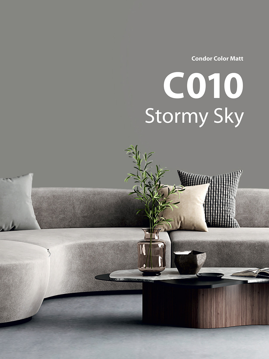 Краска CONDOR Color Matt Stormy Sky С10 (3.4кг) — фото 4