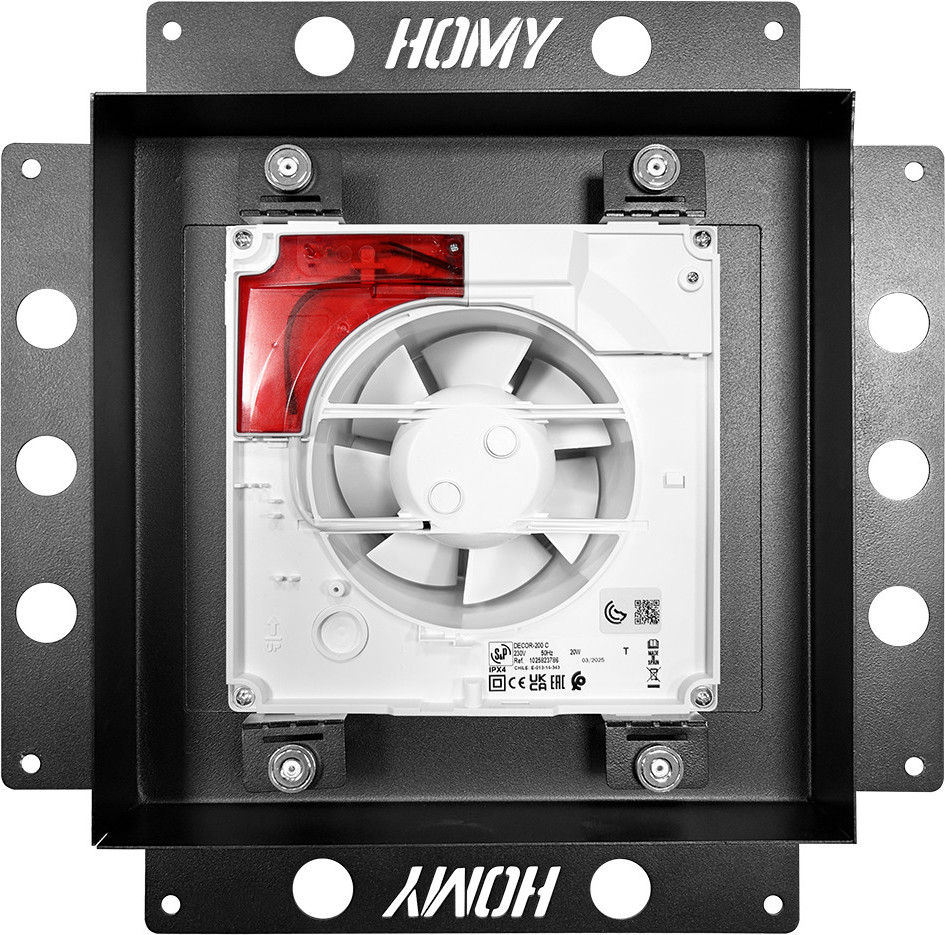 Вентилятор накладной Homy Air SPUD100BMS — фото 4