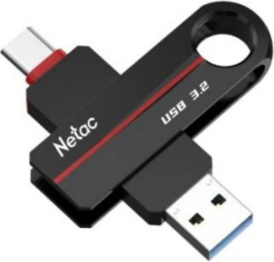 USB flash накопитель Netac US18 128GB (NT03US18C-128G-32BK)