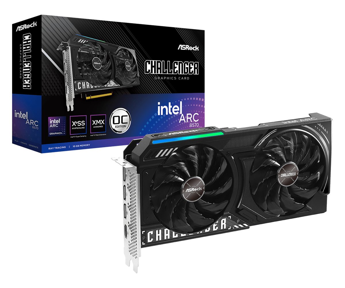 Видеокарта AsRock B570 CL 10GO — фото 6