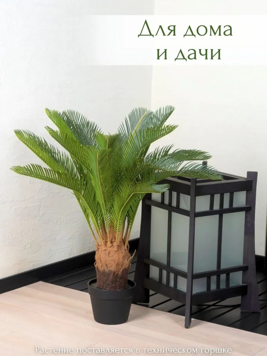 Искусственное растение Merry Bear Home Decor Пальма Саговая Цикас / AR22083 — фото 5