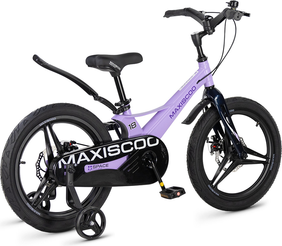 Детский велосипед Maxiscoo Space Deluxe 18 2026 / MSC-S1854D (лавандовый матовый) — фото 4