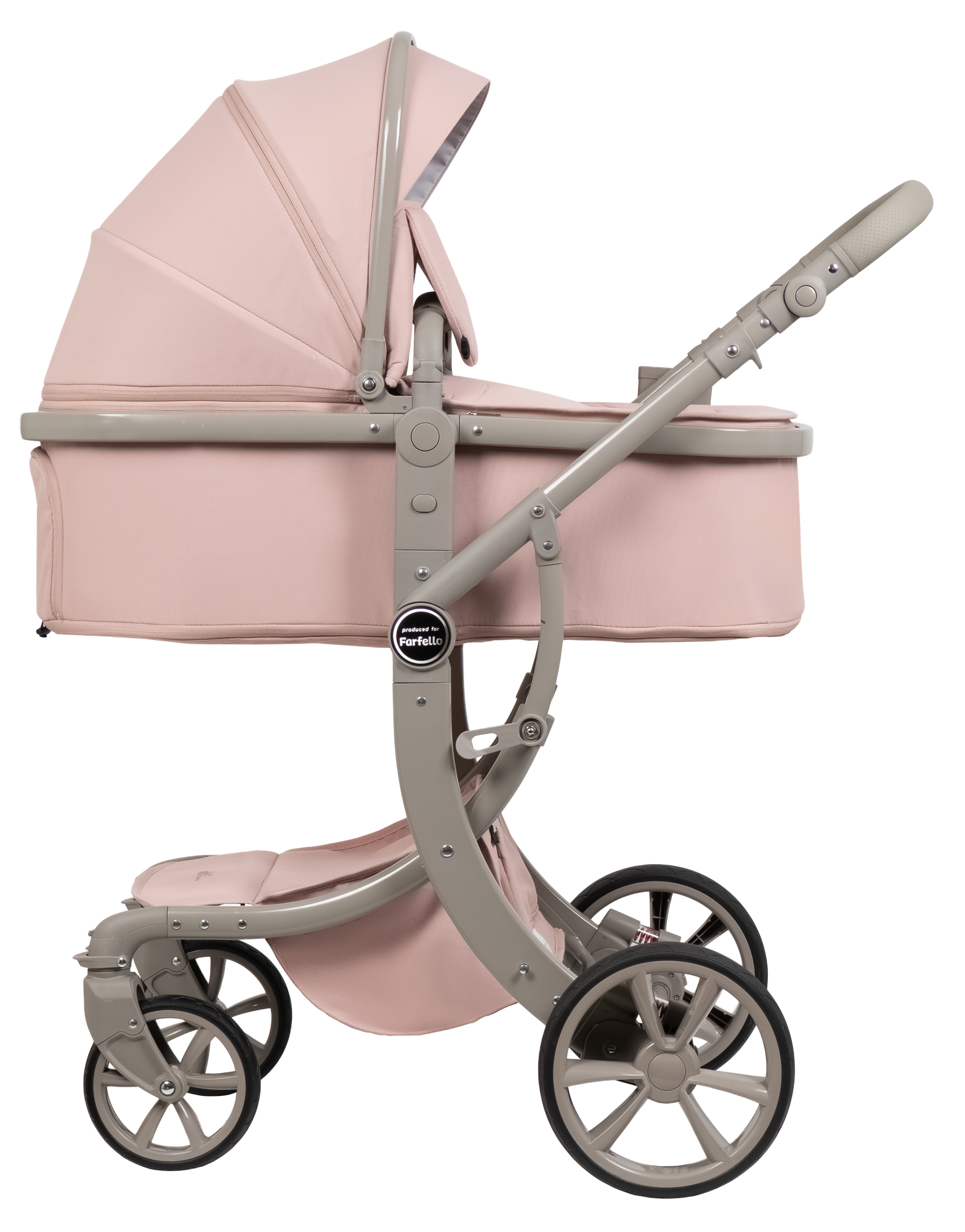 Детская универсальная коляска Aimile Adventurer / ADV-12 (розовый) — фото 3