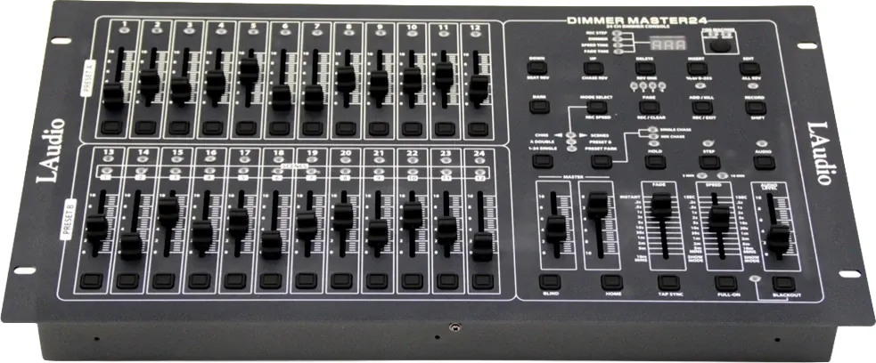 Контроллер DMX LAudio Dimmer-Master-24