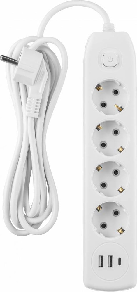 Удлинитель Онлайт OPE-USB-04-180-ESC-3x1 / 90841
