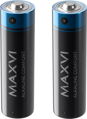 Комплект батареек Maxvi MBLR6CF2 Comfort AA Alkaline (2шт)