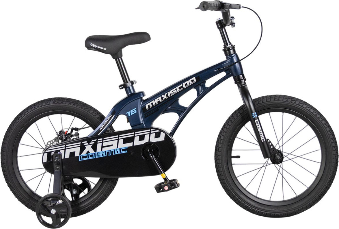 Детский велосипед Maxiscoo Cosmic 16 2026 / MSC-C1652B (синий матовый)
