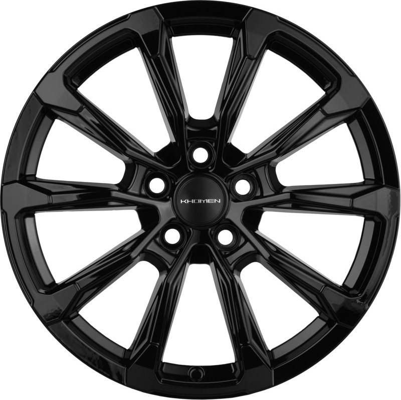 Литой диск Khomen KHW1808 RAV4 18x7.5" 5x114.3мм DIA 60.1мм ET 45мм (Black)