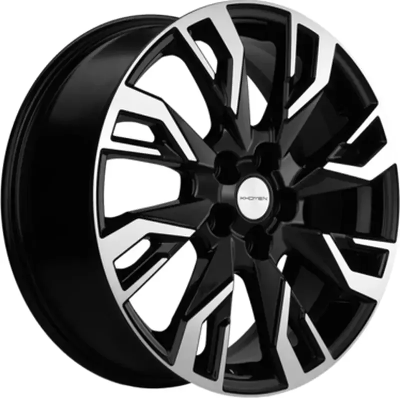 Литой диск Khomen KHW1809 Haval F7/F7x 18x7" 5x114.3мм DIA 64.1мм ET 40мм (Black FP)