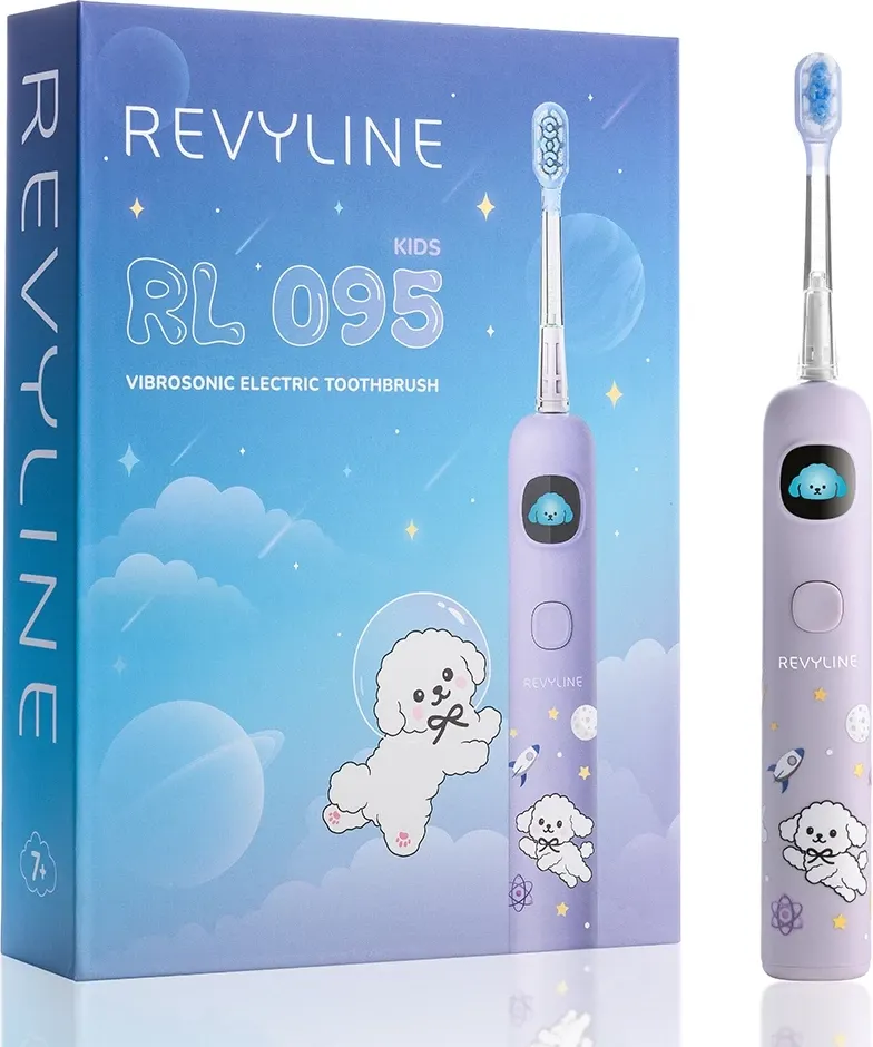 Детская звуковая зубная щетка Revyline RL 095 Kids / 9099 (сиреневый) — фото 2