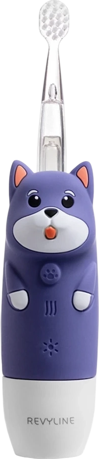 Детская звуковая зубная щетка Revyline RL 025 Baby Dog / 8617 (голубой)